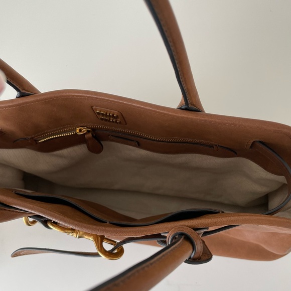 Miu Miu Aventure Nappa Leather Bag - Picture 9 of 12